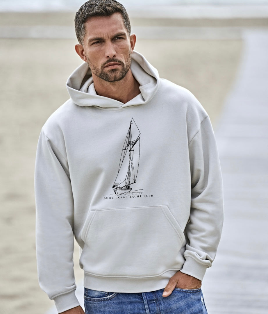 Buoy Yacht Club Hoodie in Sand