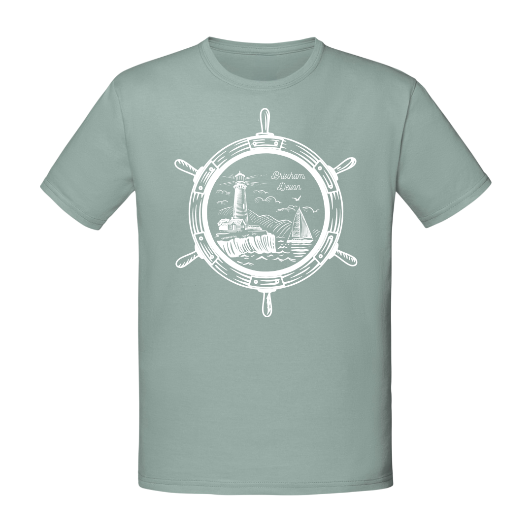 Buoy Brixham Tee in Sage
