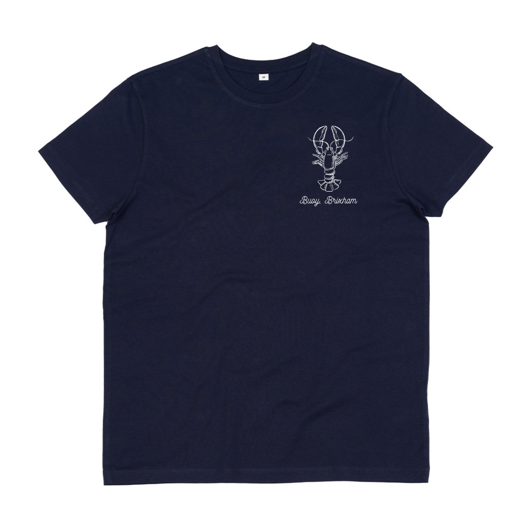 Buoy Brixham Lobster Tee in Navy