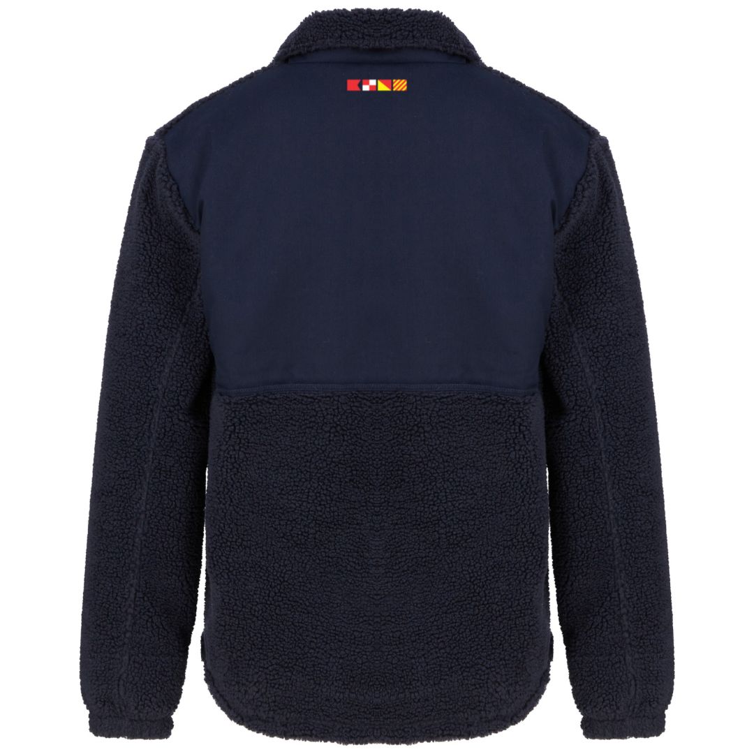 Buoy Brixham Fleece in Navy