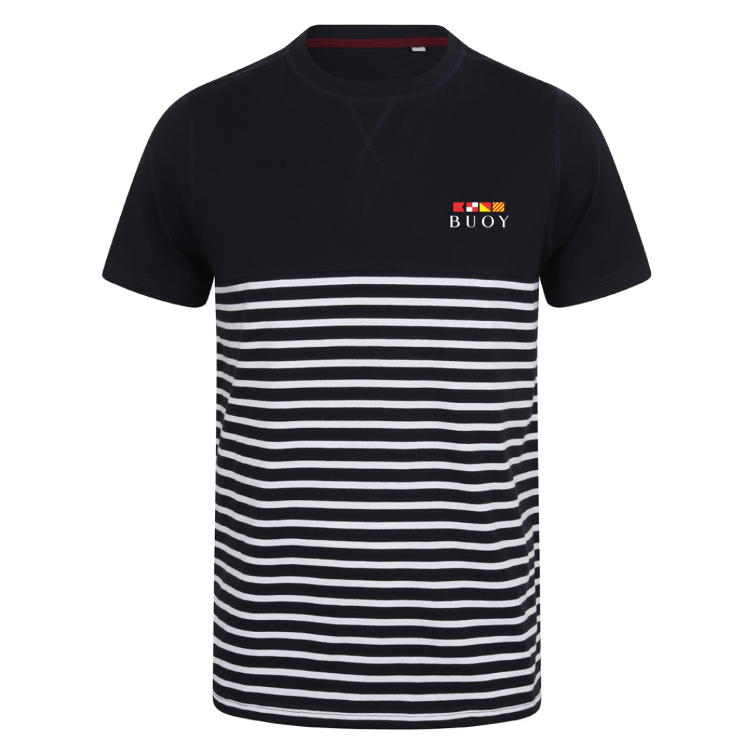 Buoy Navy Breton Tee