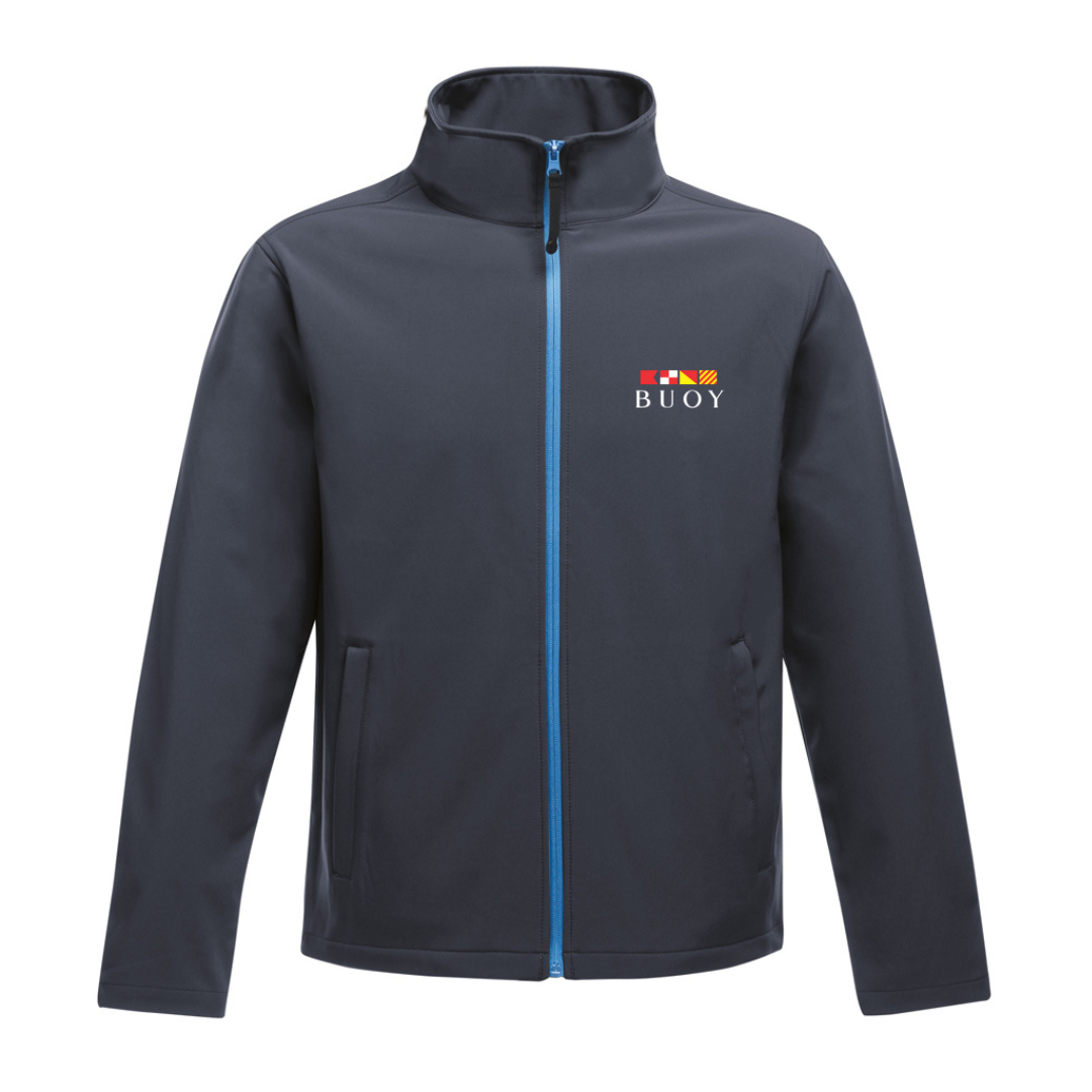 Buoy Soft Shell Jacket in Navy
