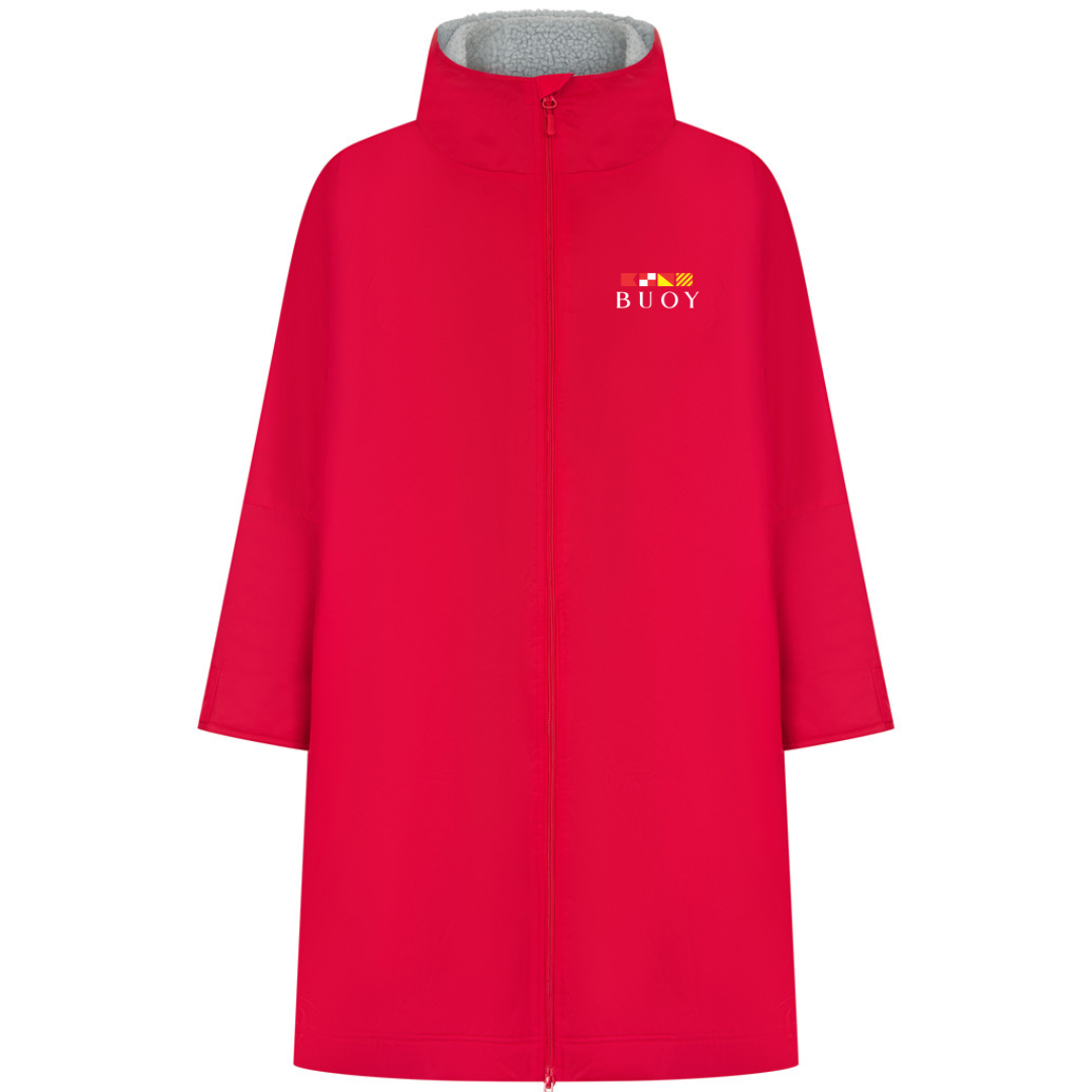 Children’s Buoy All Weather Robe in Red