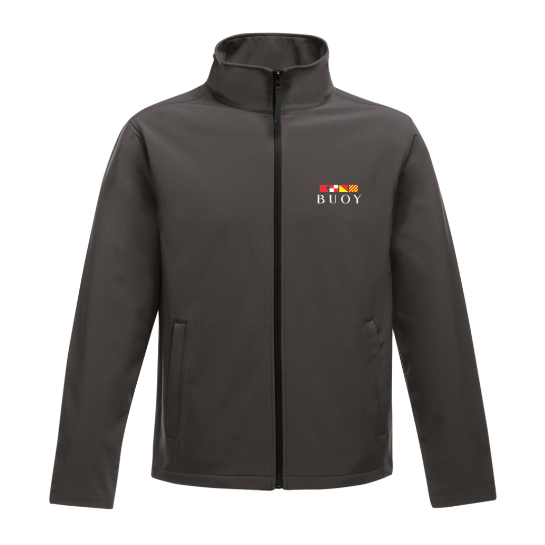 Buoy Soft Shell Jacket in Seal Grey