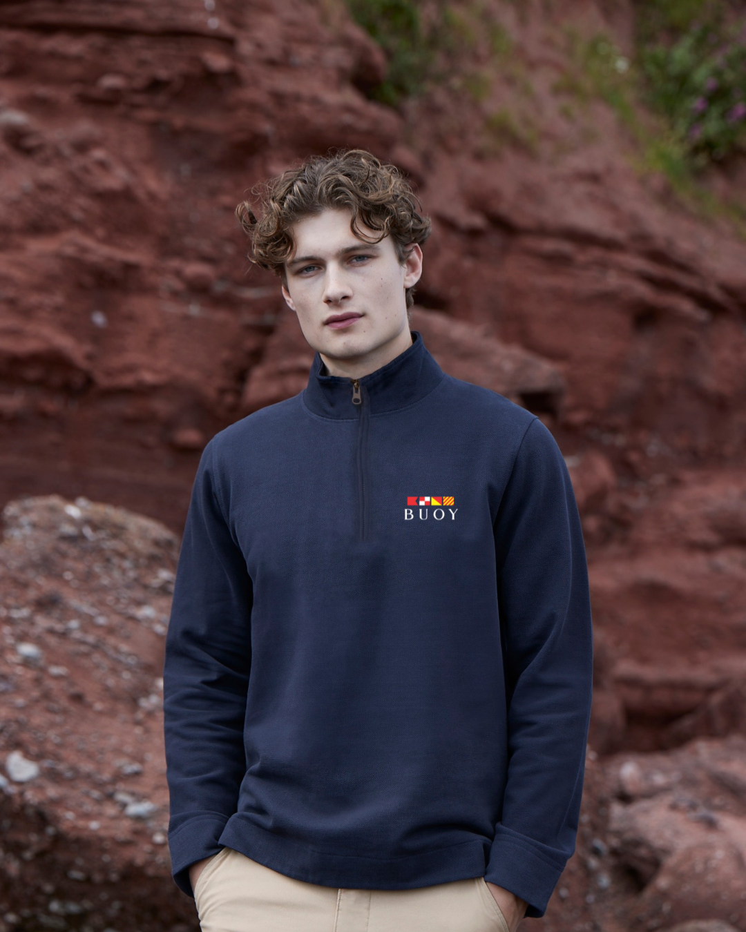 Buoy Classic Quarter Zip Sweatshirt