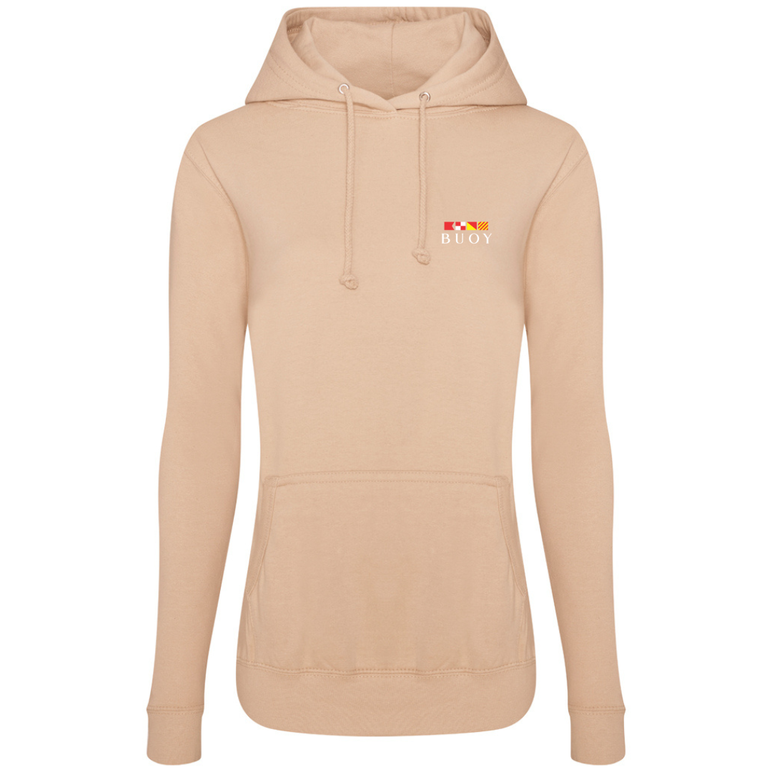 Buoy Ladies Hoodie in Nude