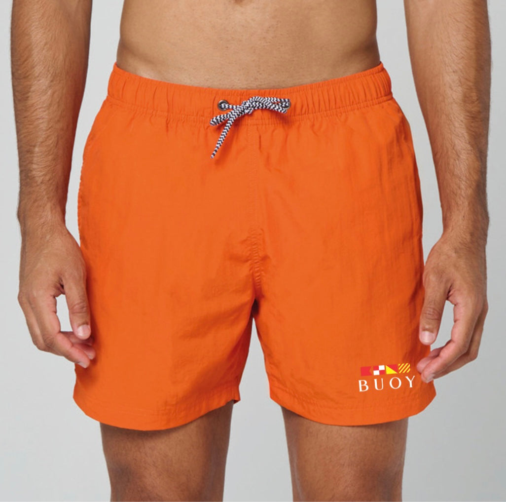 Buoy Swim Shorts in Orange