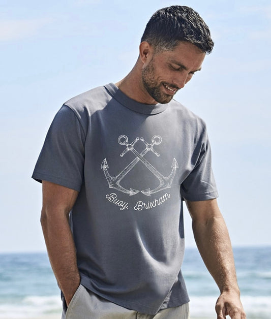 Buoy Anchor Tee in Grey