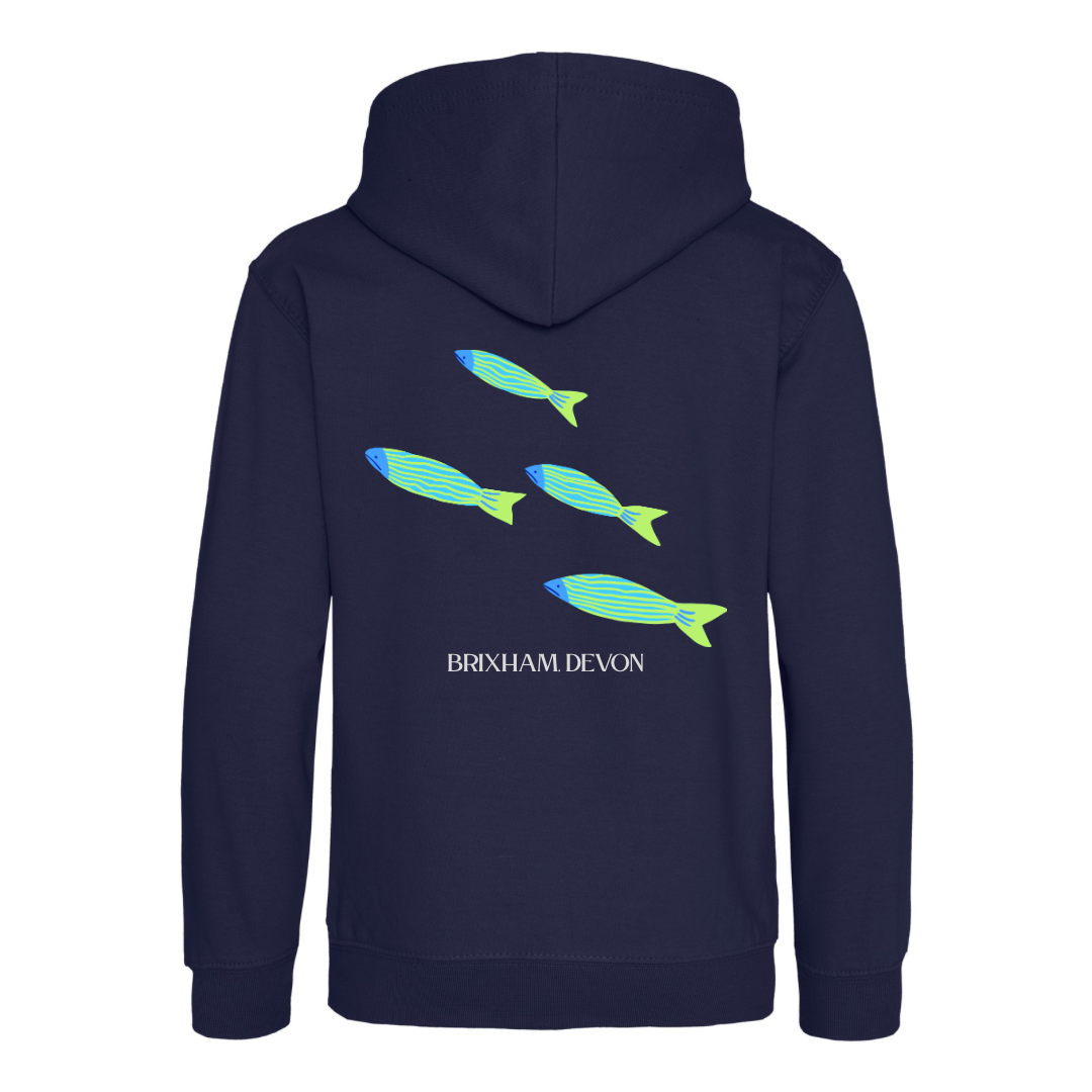 Buoy Brixham Fish Hood in Navy