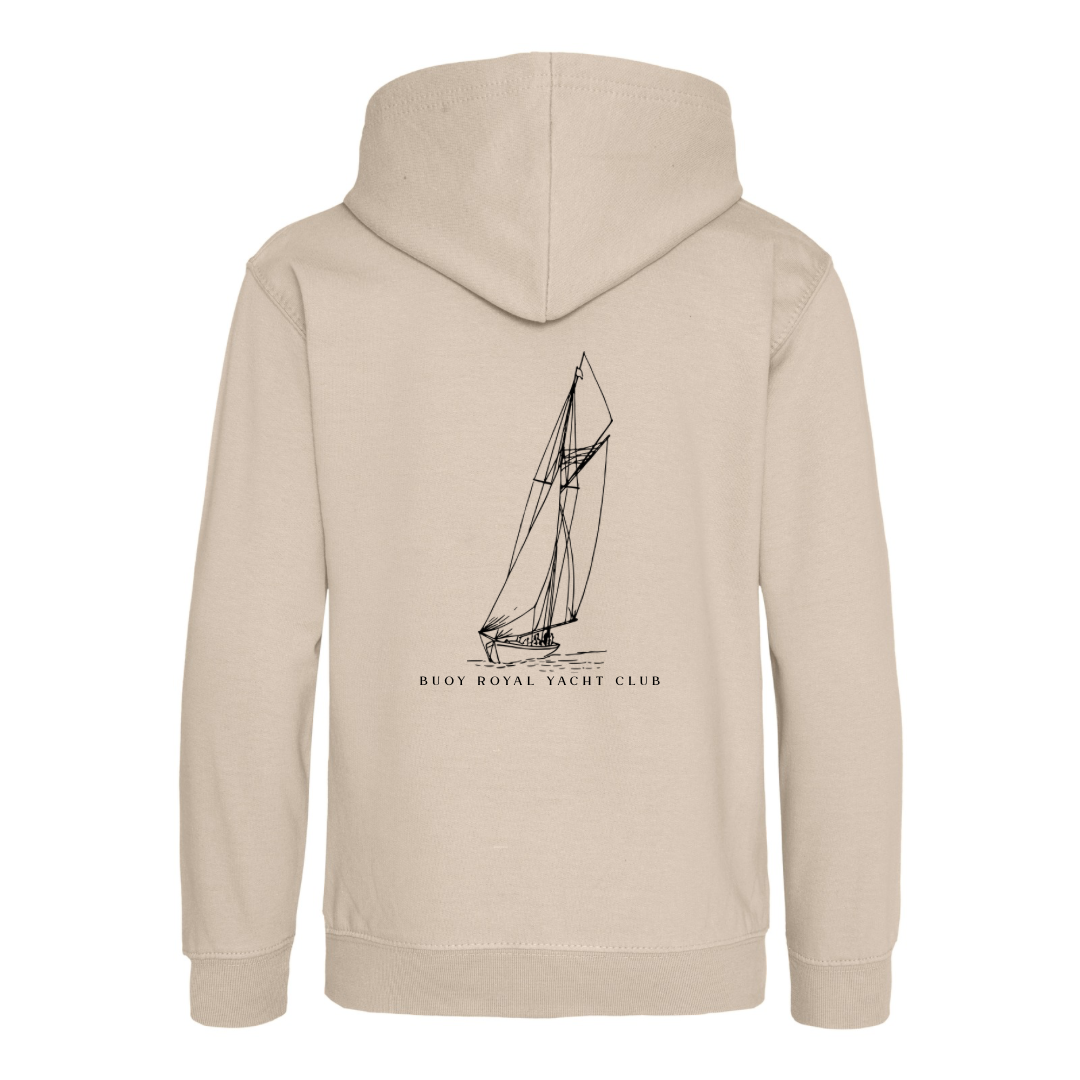 Buoy Yacht Hoodie in Natural Stone