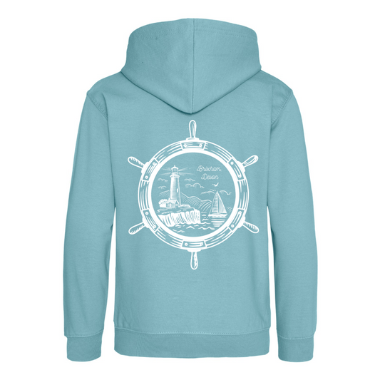 Buoy Brixham Hoodie in Seafoam