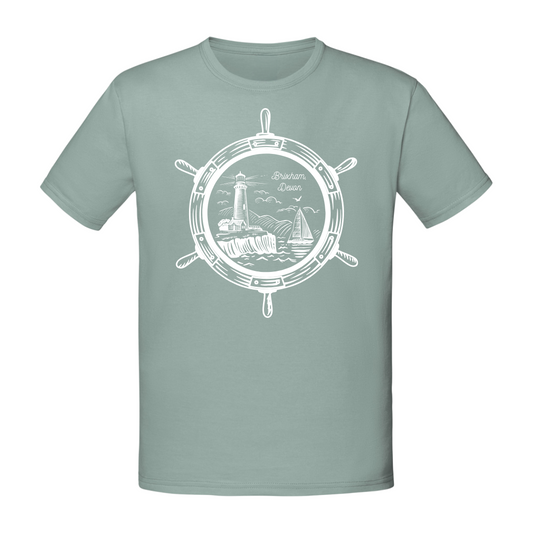 Buoy Brixham Tee in Sage