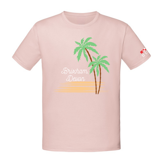 Buoy Palm Tee in Rose