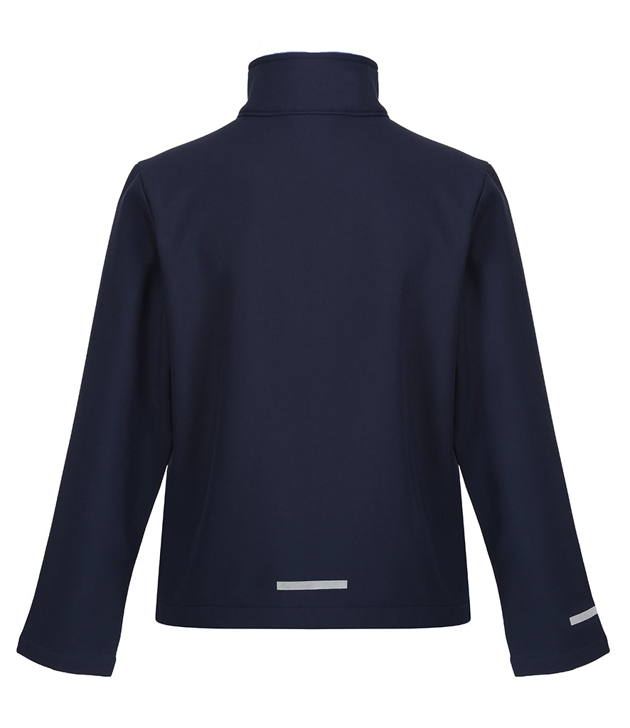 Buoy Soft Shell Jacket in Navy/Royal