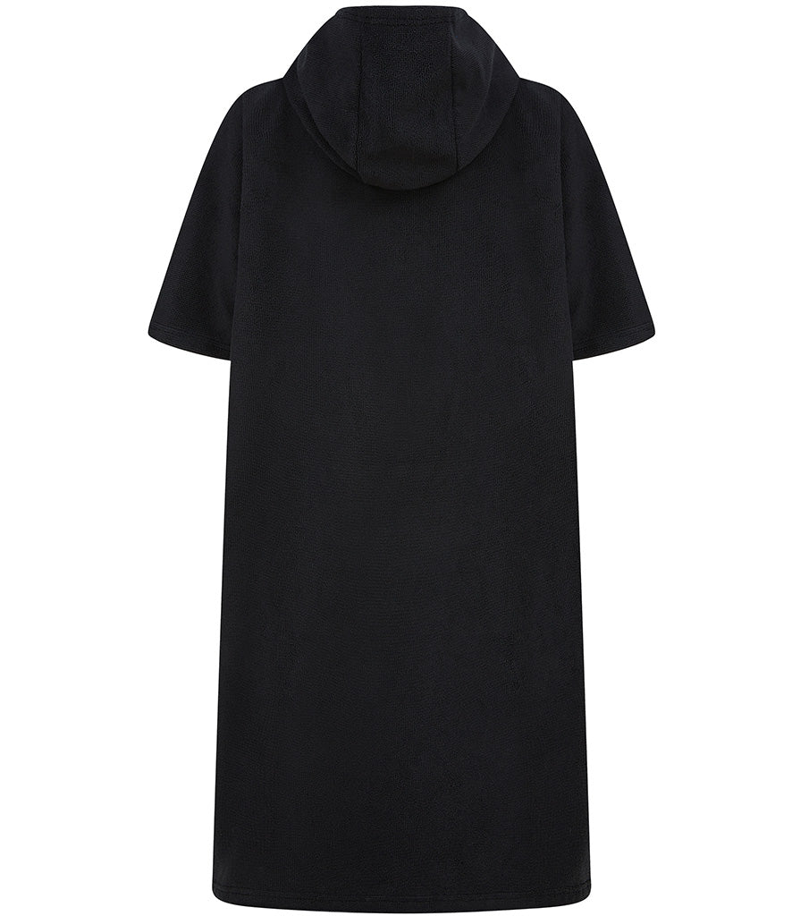 Buoy Kid’s Poncho in Black