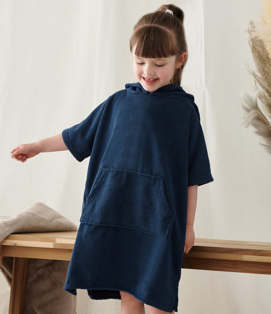 Buoy Kid’s Poncho in Navy
