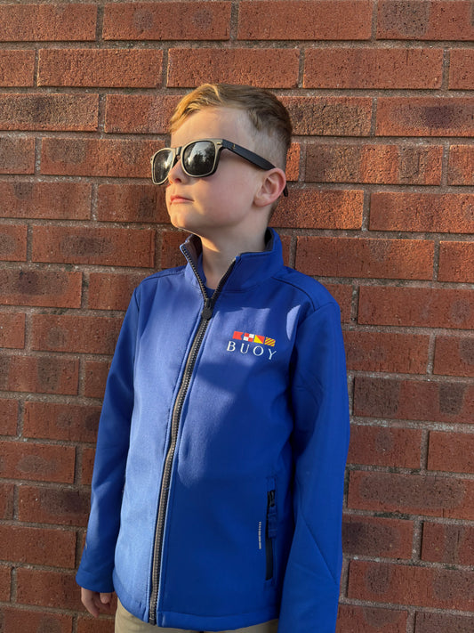 Buoy Soft Shell Jacket in Royal