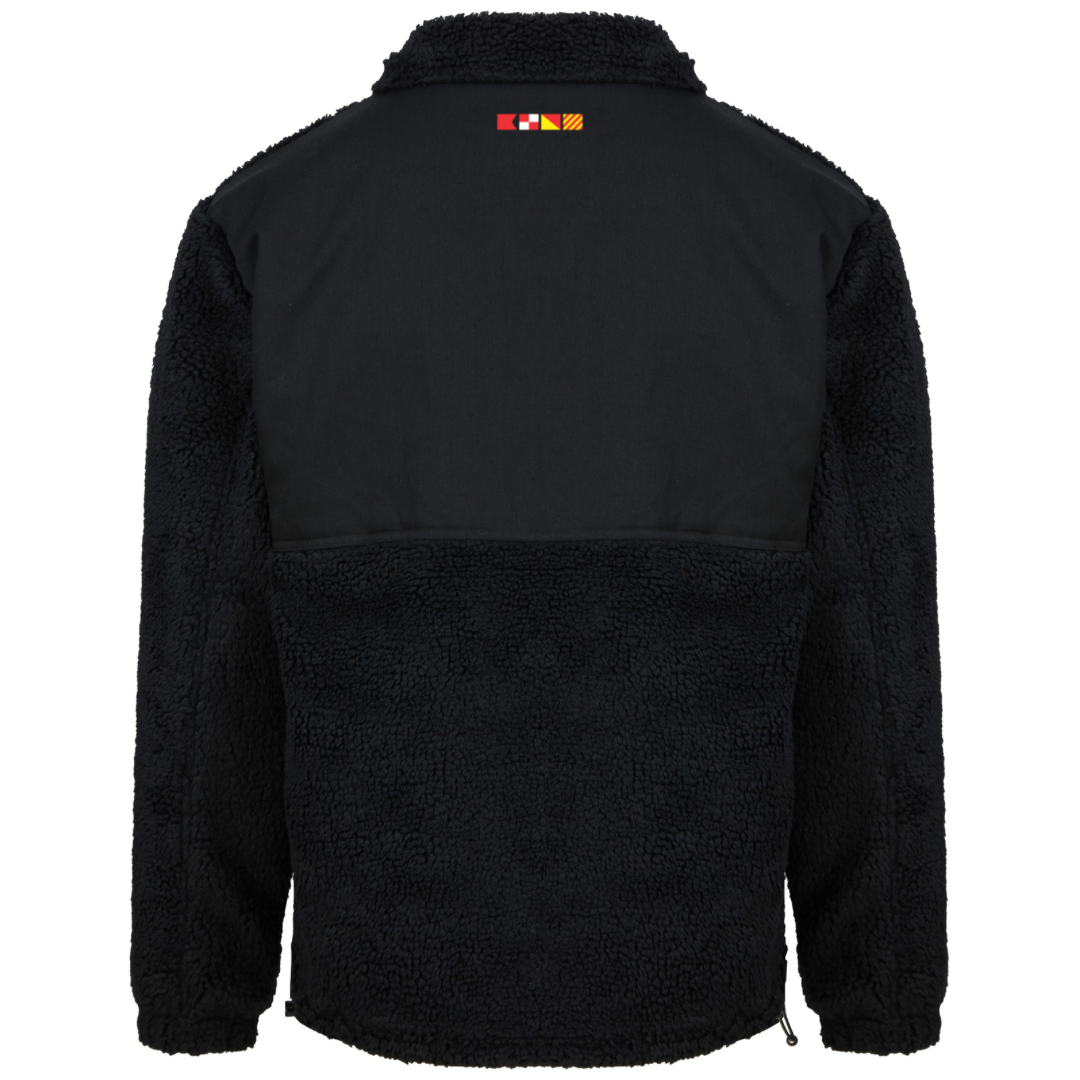 Buoy Brixham Fleece in Black