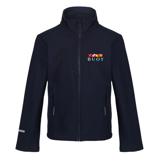 Buoy Soft Shell Jacket in Navy