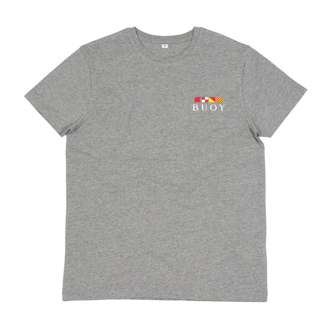 Buoy Classic Tee in Heather Grey