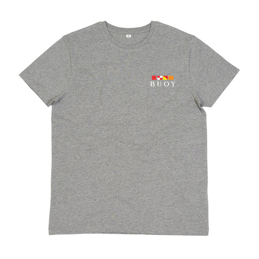 Buoy Classic Tee in Heather Grey