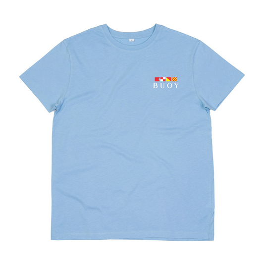 Buoy Classic Tee in Sky Blue