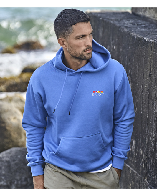 Buoy Yacht Hoodie in Ocean Blue