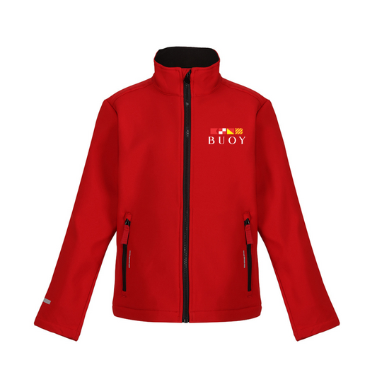 Buoy Soft Shell Jacket in Red