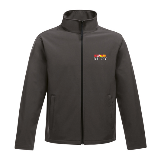 Buoy Soft Shell Jacket in Seal Grey