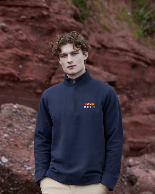 Buoy Classic Quarter Zip Sweatshirt