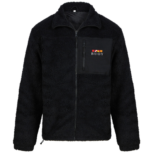 Buoy Brixham Fleece in Black