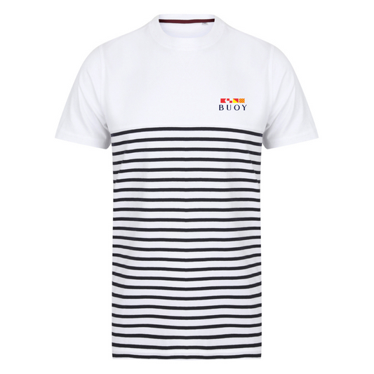 Buoy White Breton Tee