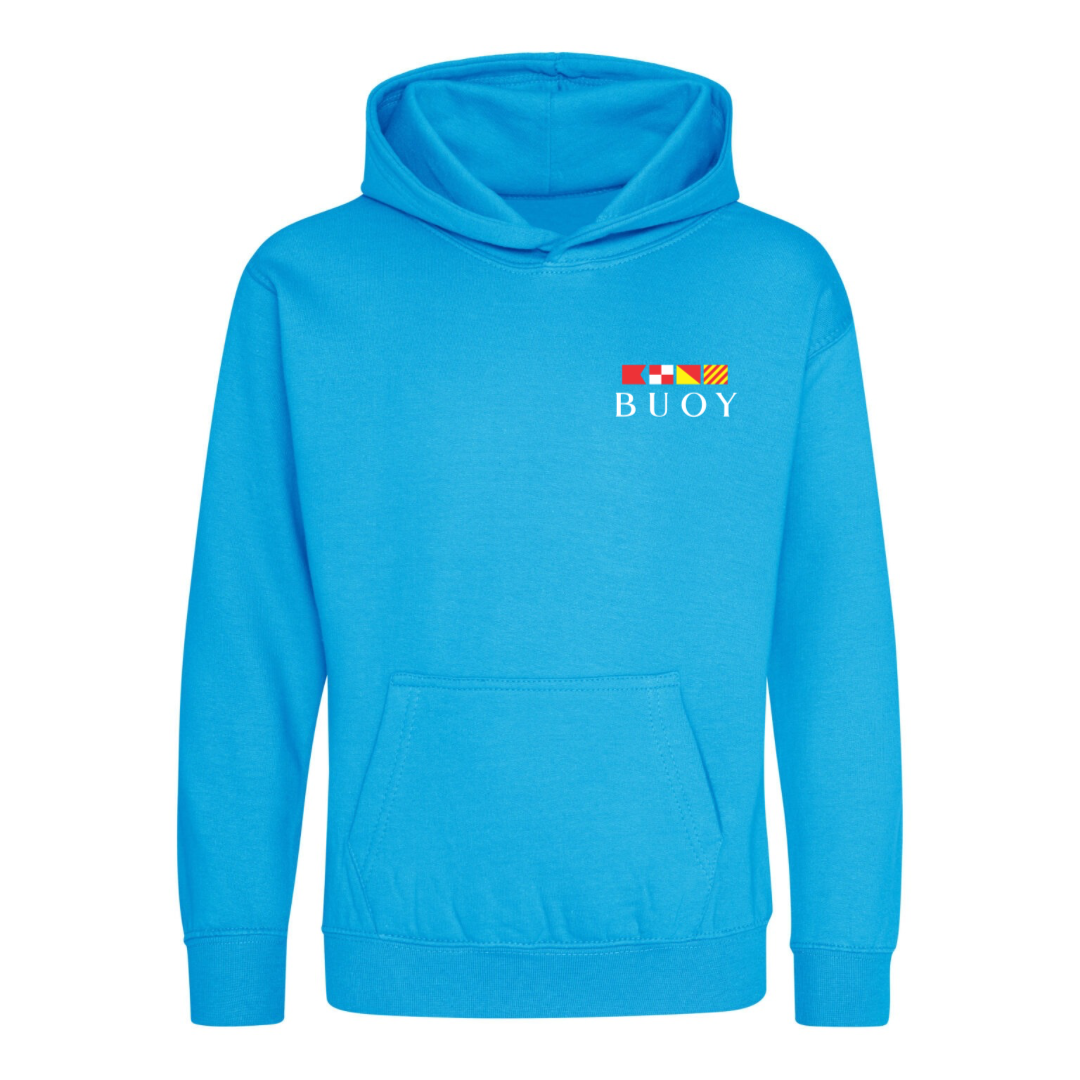 Stay Salty Hood in Hawaiian Blue