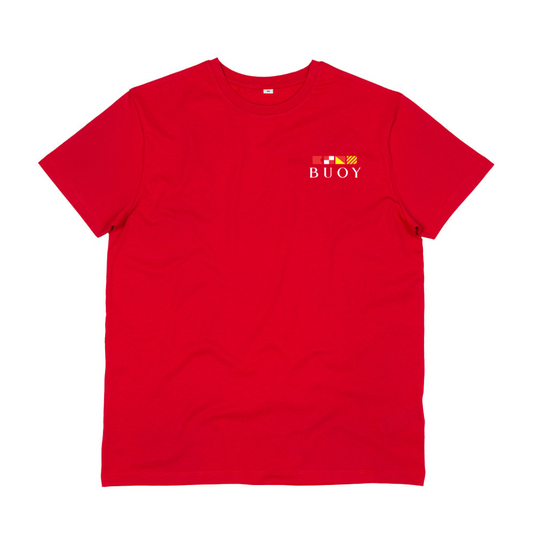 Buoy Classic Tee in Red